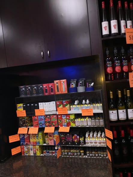Old Town Wine & Spirits bottle selection